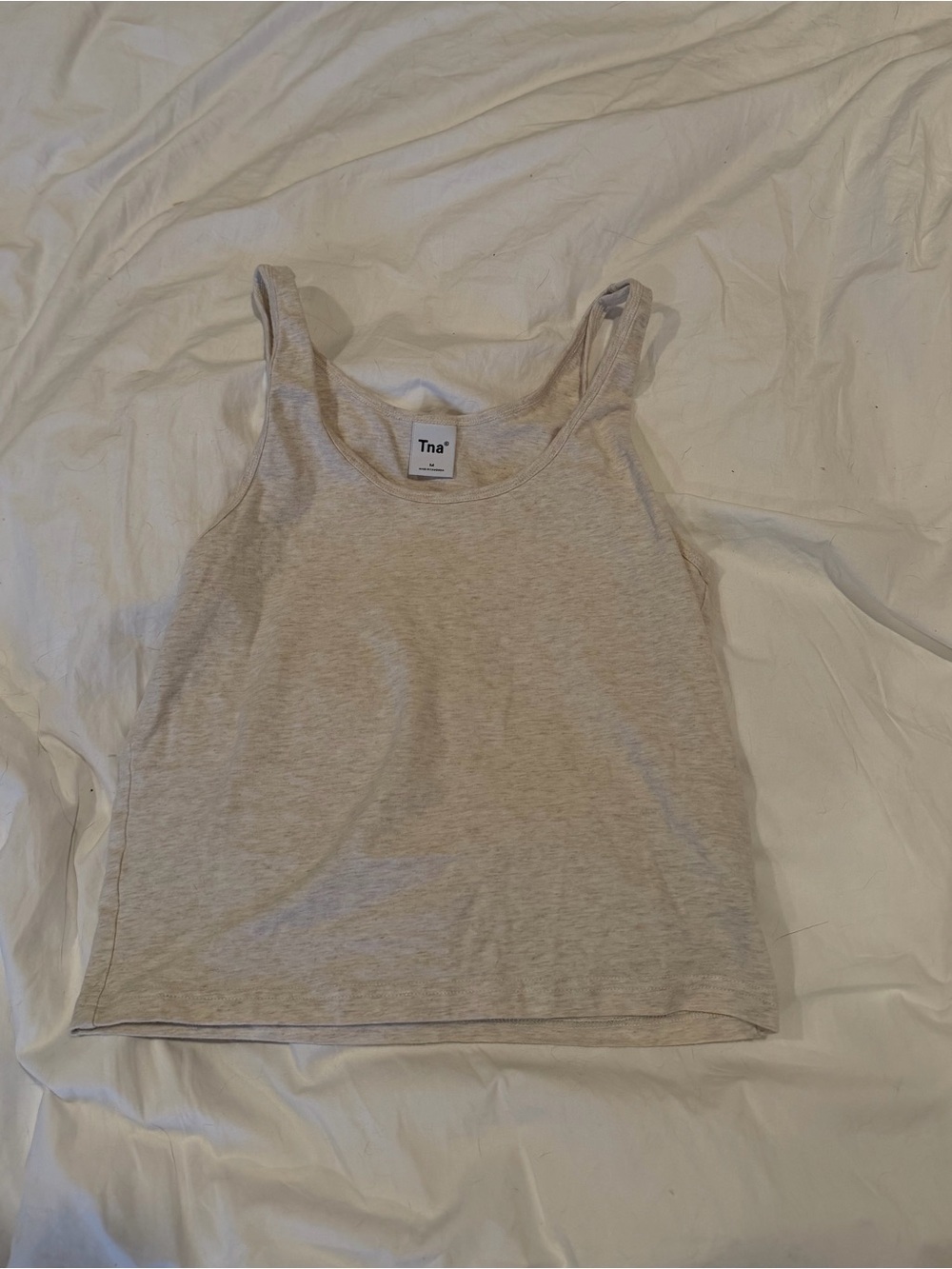 Aritzia Tna Women's Cream Tank Top